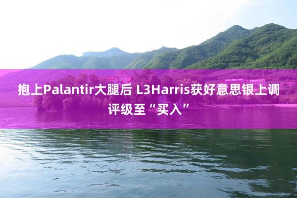 抱上Palantir大腿后 L3Harris获好意思银上调评级至“买入”