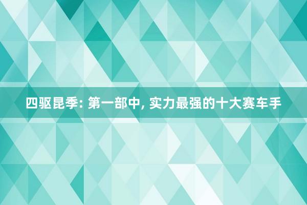 四驱昆季: 第一部中, 实力最强的十大赛车手